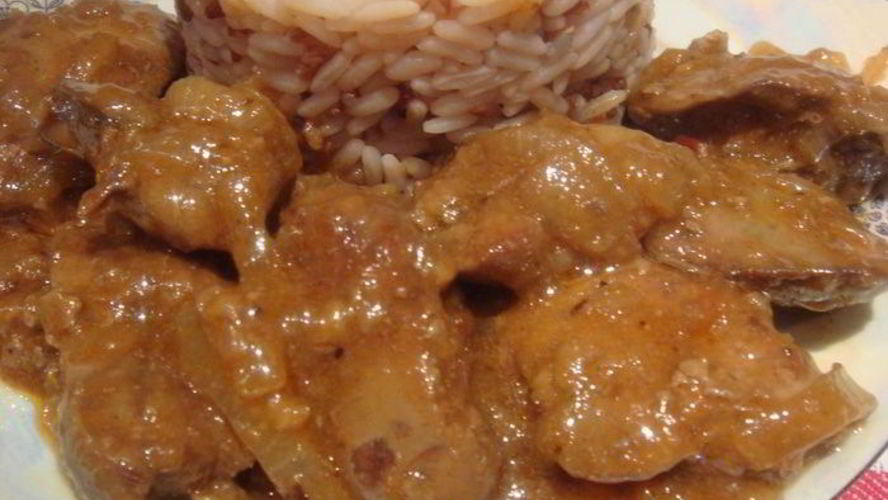 Рецепт куриной печени в пикантном соусе