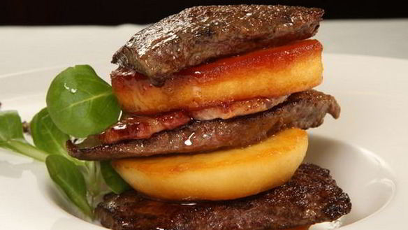 Рецепт Нежной телячьей печени с яблоками