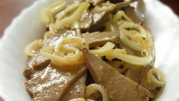 Рецепт Острой печени на закуску