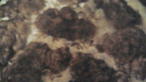 отбивные из печени со сливочно-грибным соусом