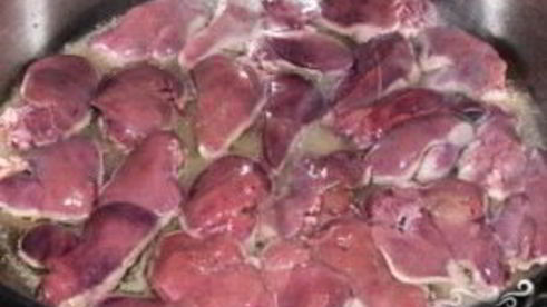 печень индейки с яблоками