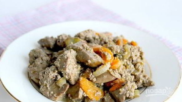 Рецепт Печени куриной с молоком