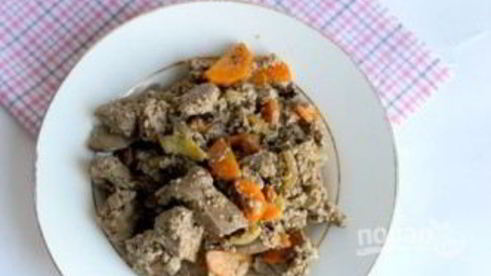 печень куриная с молоком