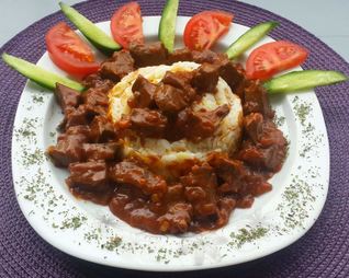 Печень под пикантным соусом