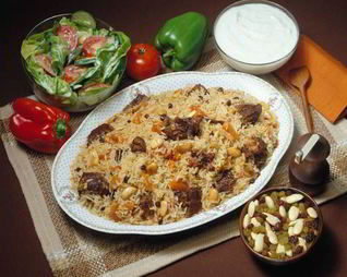 Печень с мандаринами по-японски