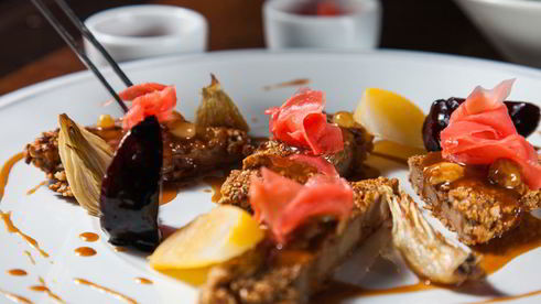 печень с орехами