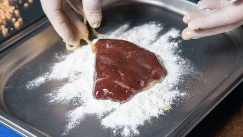 печень с орехами