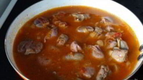 печень в соусе