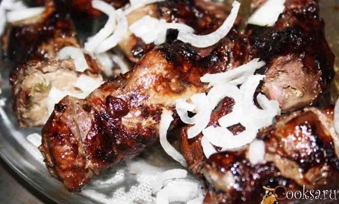 Печень в жировой сетке