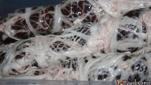 печень в жировой сетке