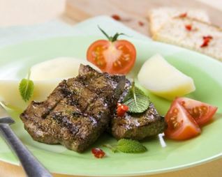 Печенка гриль