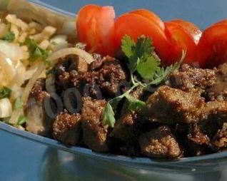 Печенка по-турецки