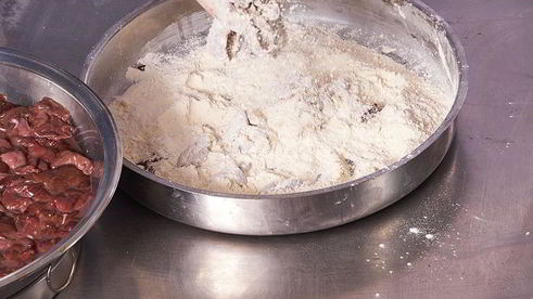 эдирне-джигар печень по-турецки