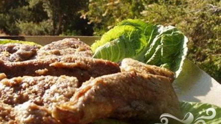 Рецепт жареной говяжьей печенки с горчицей