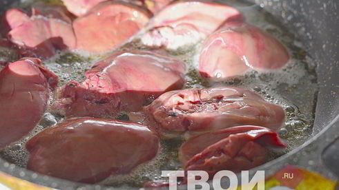 жареная куриная печень