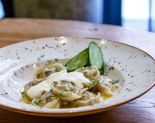 Домашние пельмени с телятиной