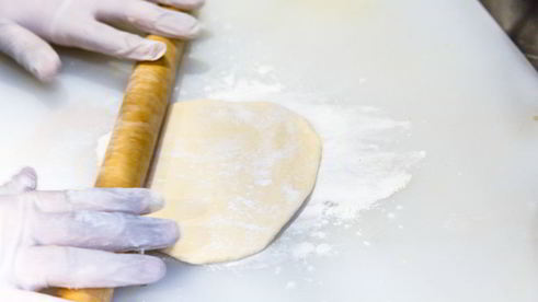 домашние пельмени с телятиной