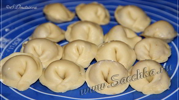 Рецепт Домашних пельменей