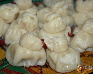 Хинкали с телятиной и бараниной