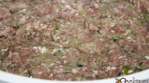 хинкали с телятиной и бараниной