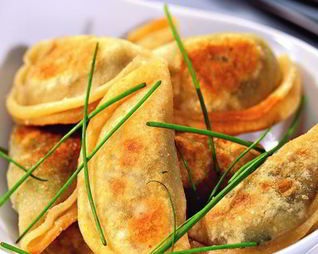 Китайские жареные пельмени