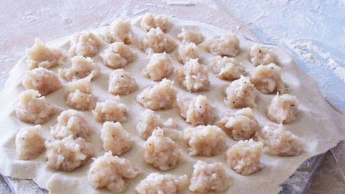 куриные пельмени