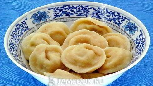 пельмени из трески и свинины