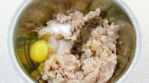 пельмени из трески и свинины