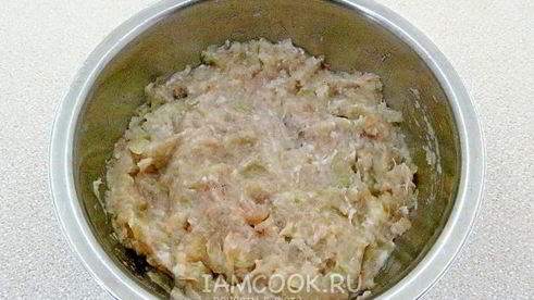 пельмени из трески и свинины