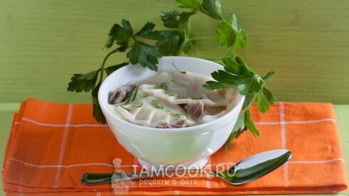 пельмени с бараниной