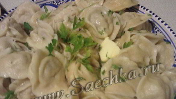 Рецепт Пельменей с квашеной капустой