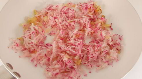 пельмени с редисом