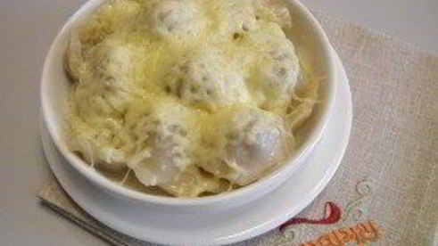 пельмени с сыром в духовке