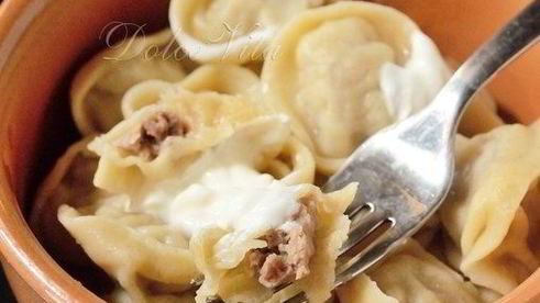 пельмени сибирские с мясом и с рыбой