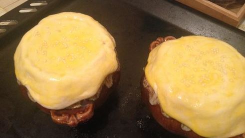 пельмени в горшочках