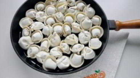 пельмени жареные под сыром