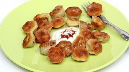 пельмени жареные в мультиварке