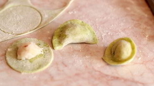 пельмешки с рыбой