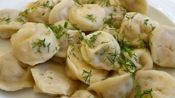 Рецепт Постных пельменей с капустой