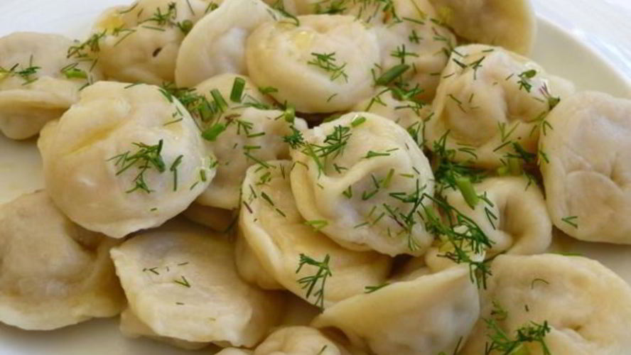 Рецепт постных пельменей с капустого