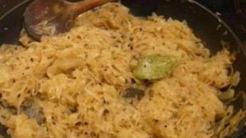 постные пельмени с капустой