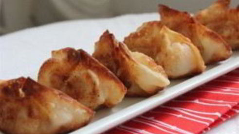 постные пельмени с капустой