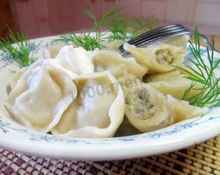 Рыбные пельмени