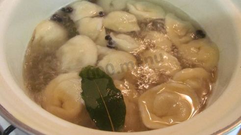 рыбные пельмени