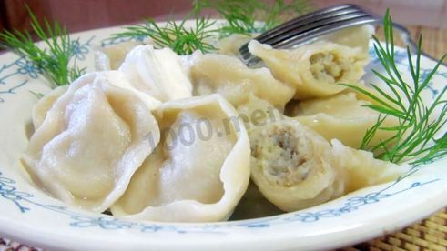 рыбные пельмени