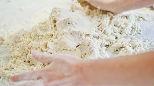 тесто для пельменей