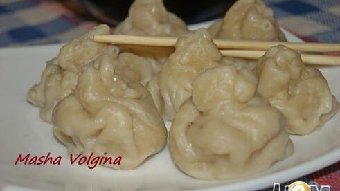 цзяоцзы — китайские пельмени с капустой