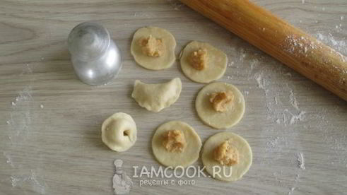 вегетарианские пельмени с нутом