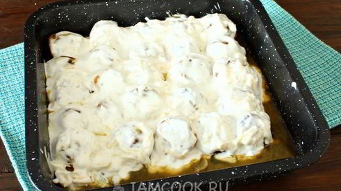 жареные пельмени в духовке