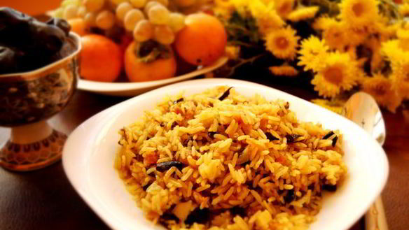 Рецепт Фруктового плова